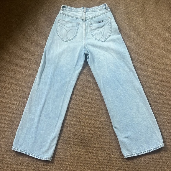 Rolla’s Heidi High Rise Loose Straight Light Blue Jeans Size 27 - Picture 3 of 9